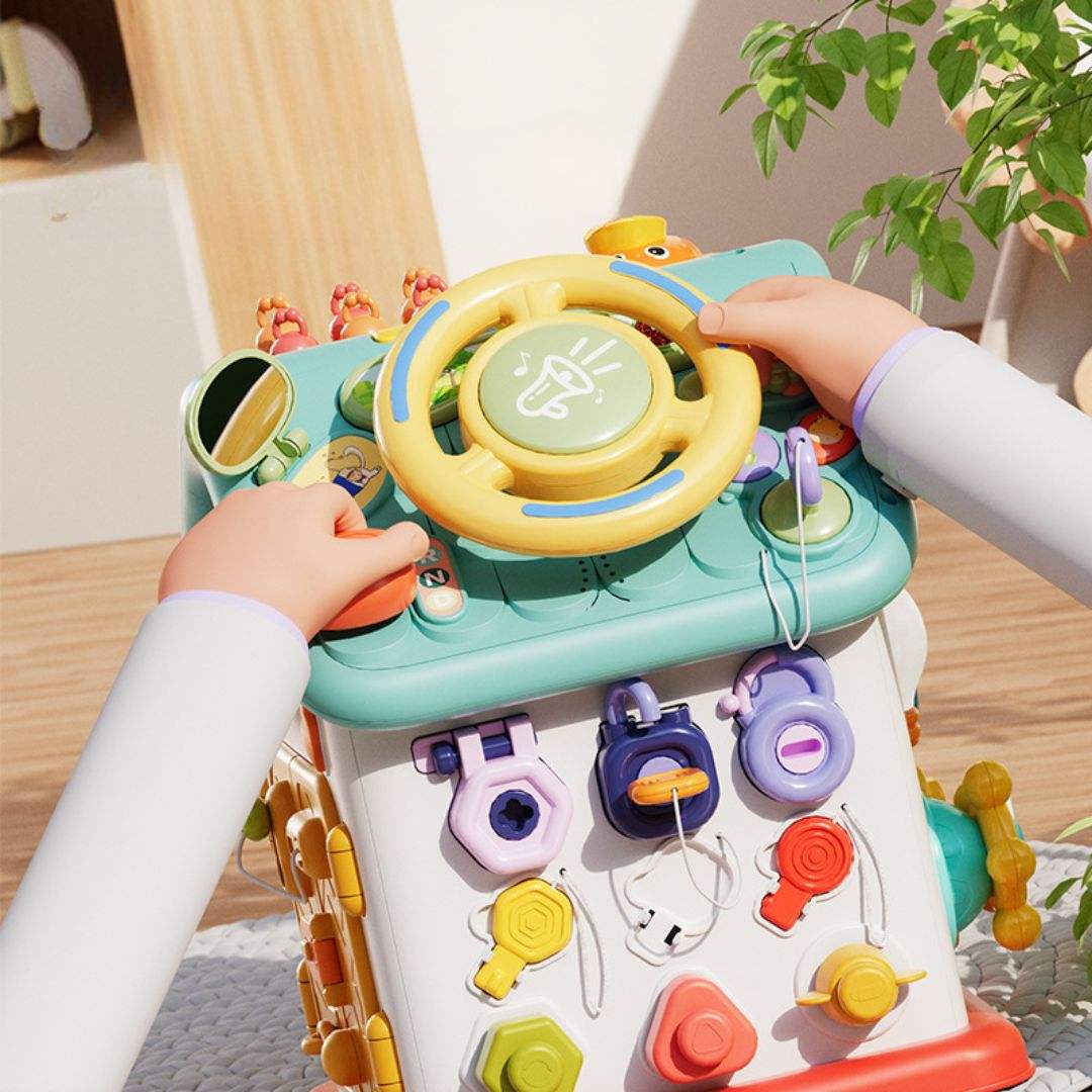 Montessori Busy House Toy for Fine Motor Skills - Halloween Collection