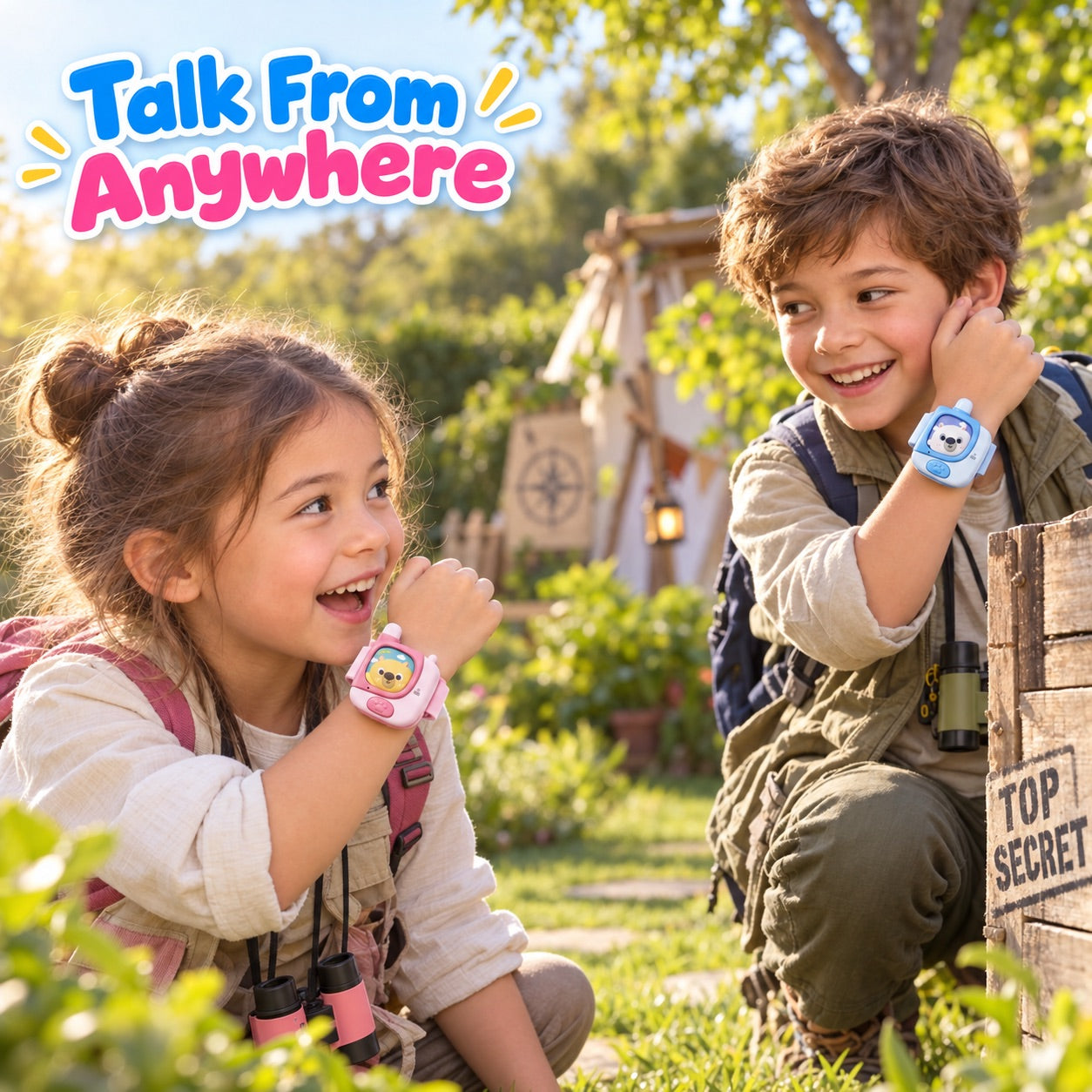 Kids Walkie-Talkie Watch Set