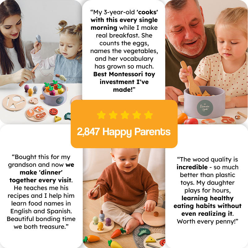 Little Chef Montessori Healthy Cooking Set