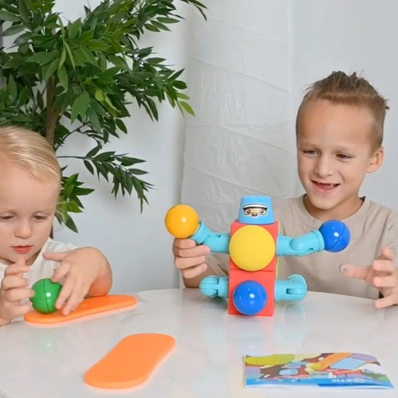 ClickBlox Soft Magnetic STEM Building Blocks