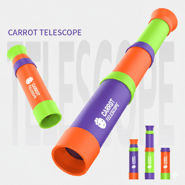 ひよこ 8x Monocular Telescope Educational Science Toy - Little Learners Toys