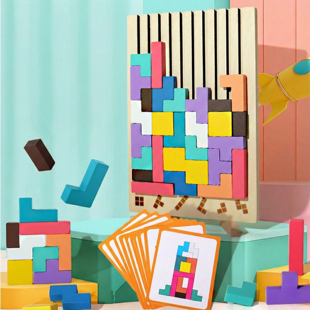 Children's 3D Puzzle Building Block Game