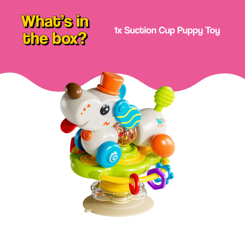 Suction Cup Puppy Sensory Toy