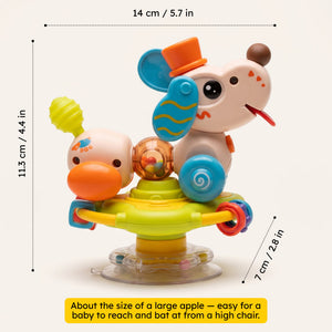 Suction Cup Puppy Sensory Toy