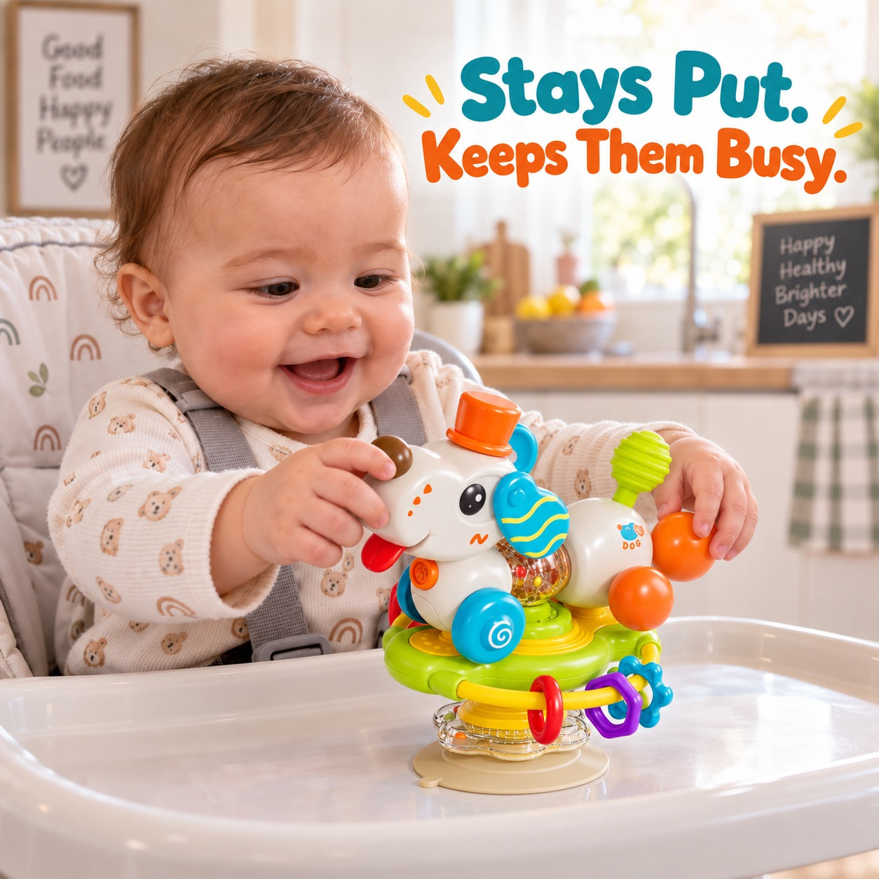 Suction Cup Puppy Sensory Toy