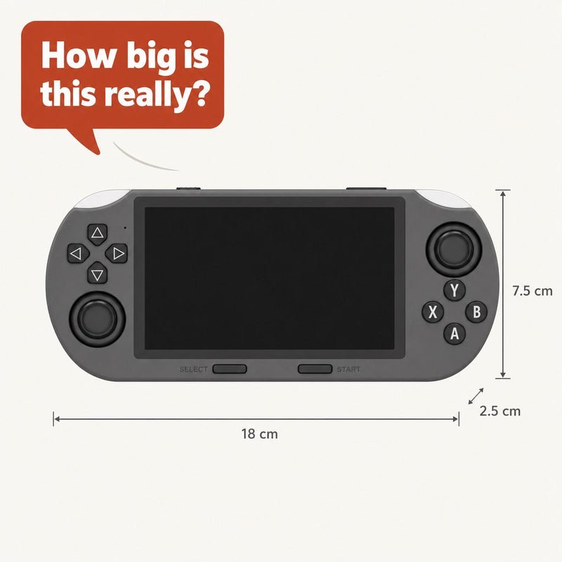 Retro Handheld Game Console - 100+ Classic Games
