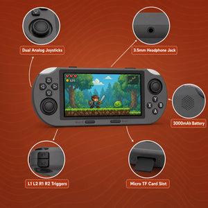 Retro Handheld Game Console - 100+ Classic Games