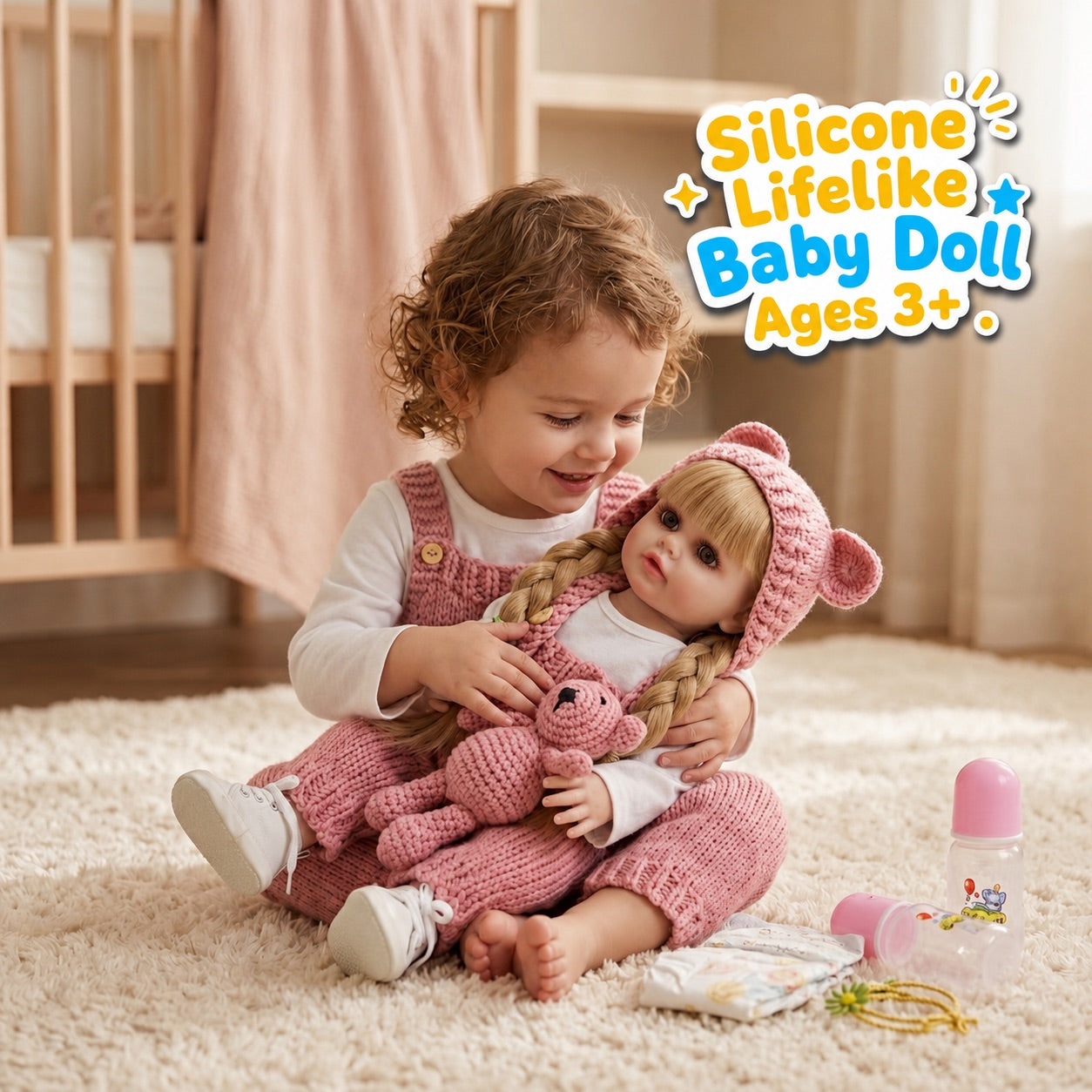 Silicone Lifelike Baby Doll
