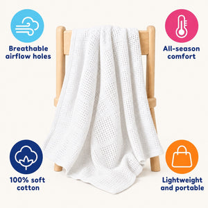 Breathable Cotton Baby Blanket