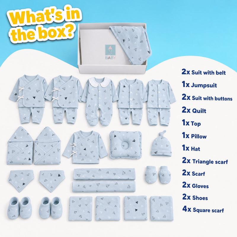 Baby Gift Box Set — 22 Pieces