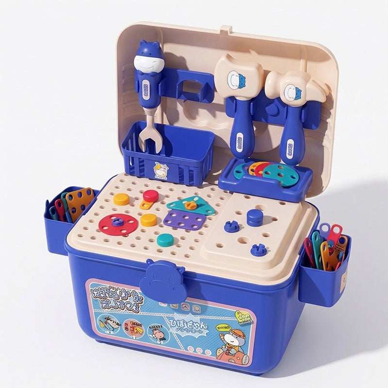 Kids' Tool Set & Workbench Electric Drill Tools & Building Pieces