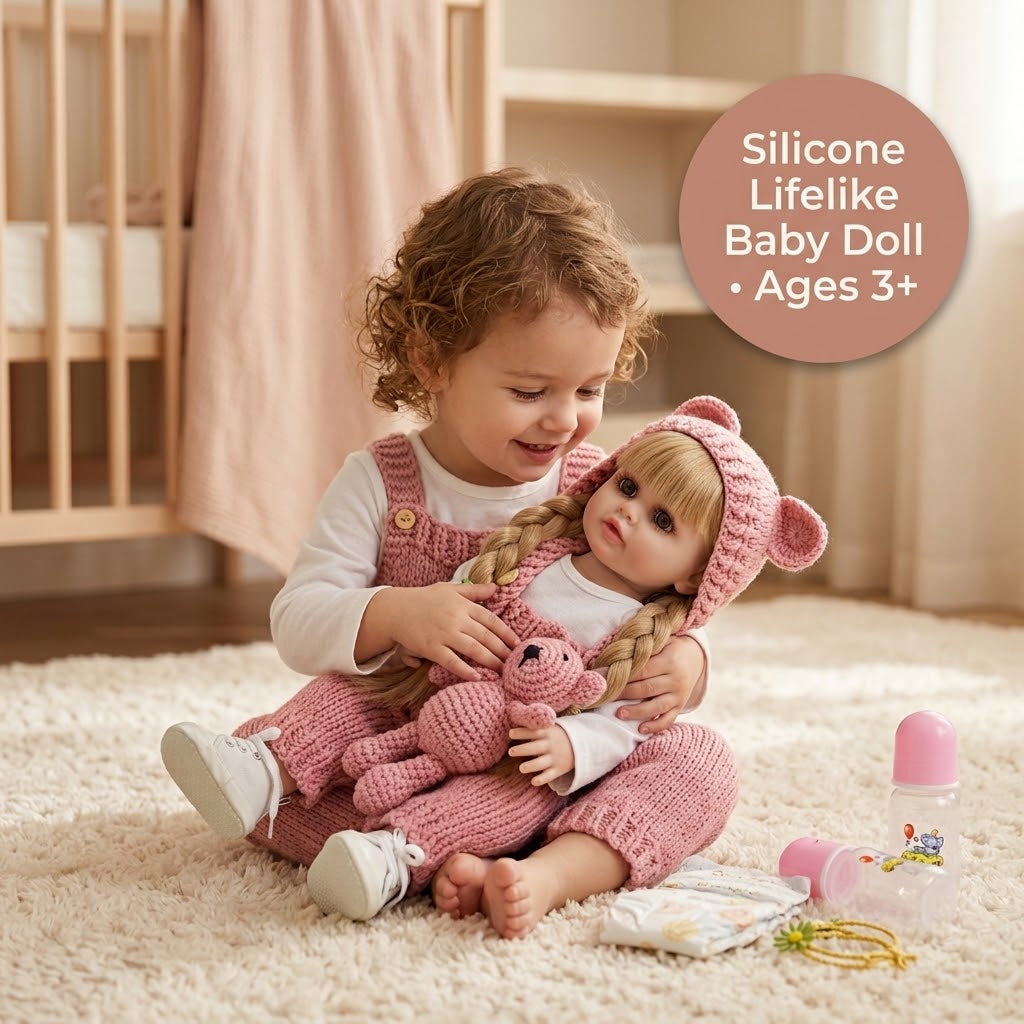 Silicone Lifelike Baby Doll