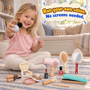 Wooden Pretend Play Makeup Set