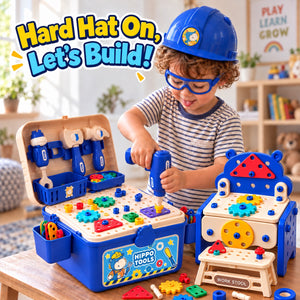 Kids' Tool Set & Workbench Electric Drill Tools & Building Pieces