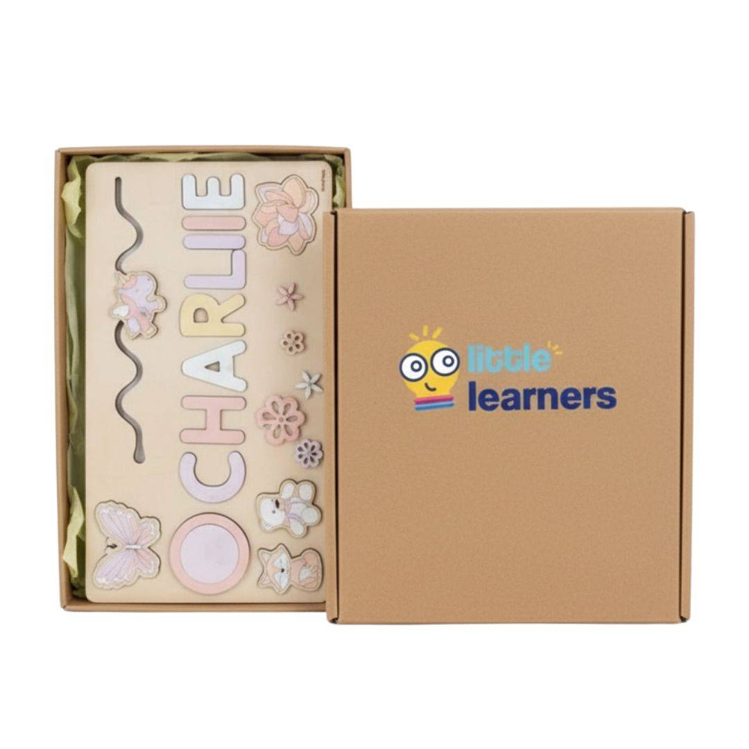 Custom Name Montessori Wooden Board