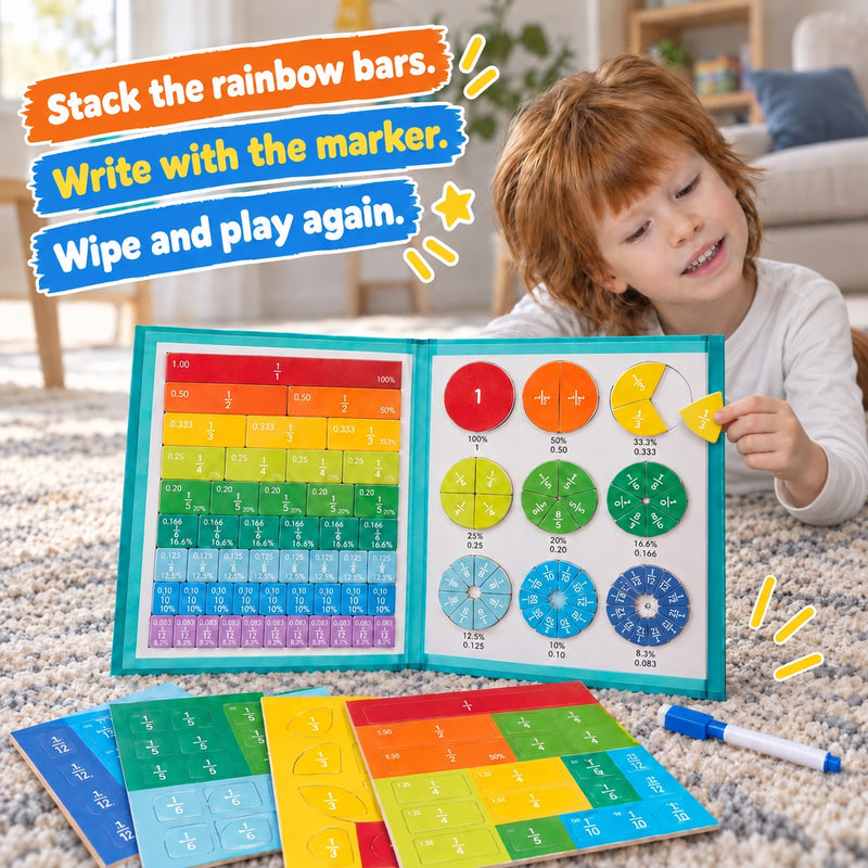 Magnetic Fraction Learning Book