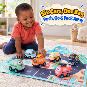 Little City Push & Go Car Set