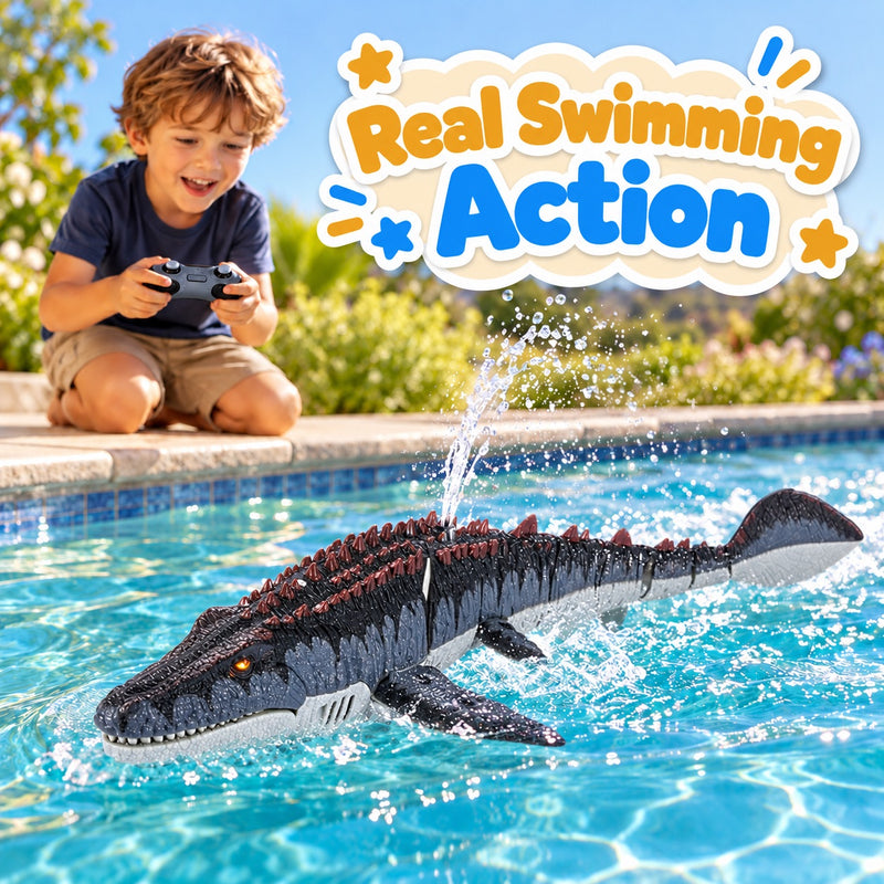 Remote Control Mosasaurus Toy Boat