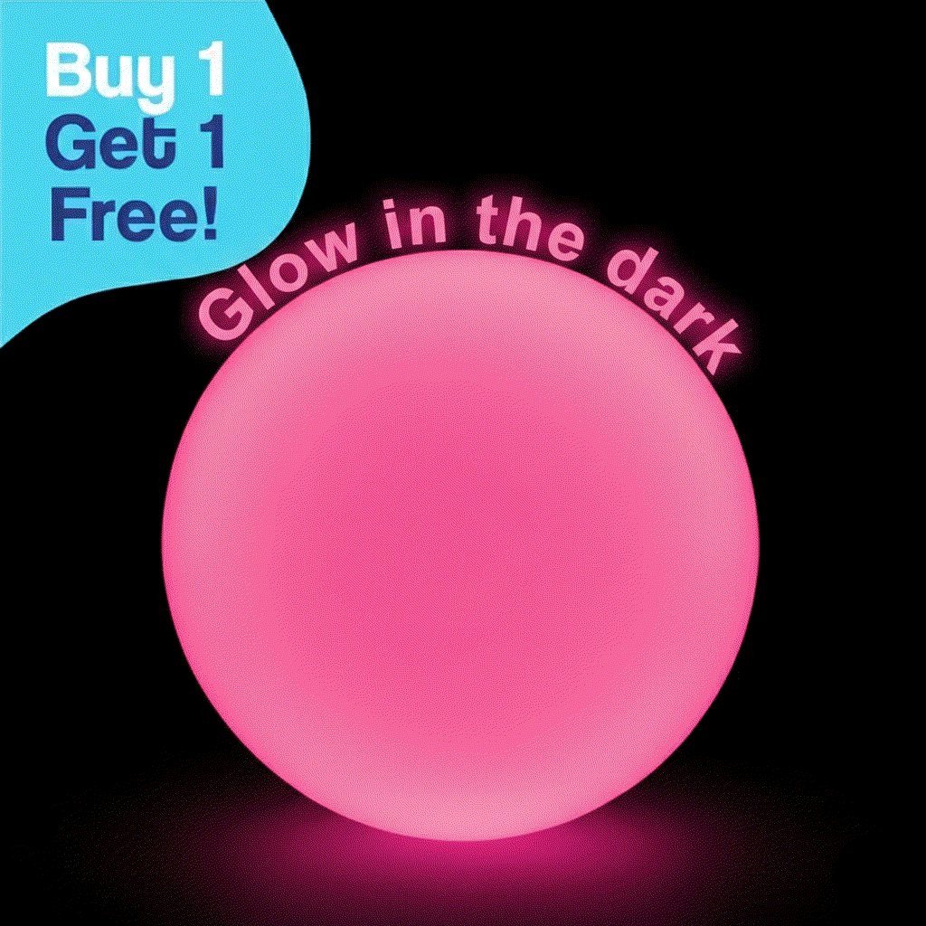 Buy one get one free Giant Jelly Balloon Ball glowing pink inflatable toy for outdoor fun