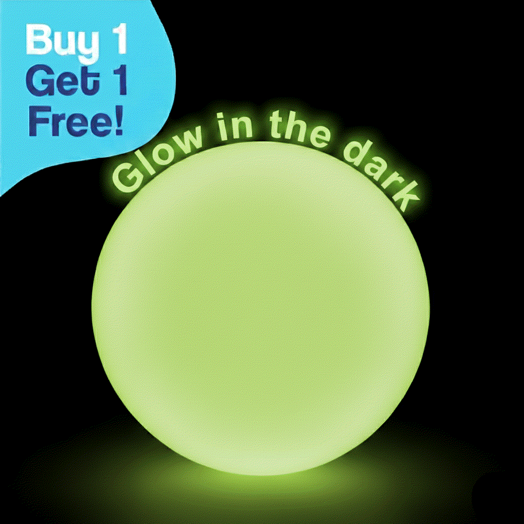 Glow in the dark Giant Jelly Balloon Ball inflatable toy for kids, buy 1 get 1 free promotion