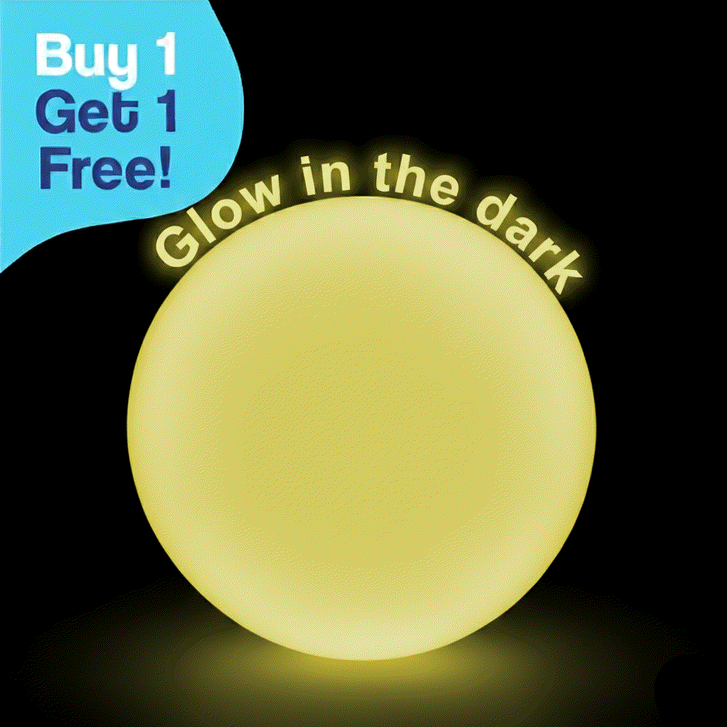 Giant Jelly Balloon Ball glowing in the dark inflatable toy with buy one get one free offer