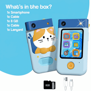 Interactive Kids Smartphone with Camera and Case
