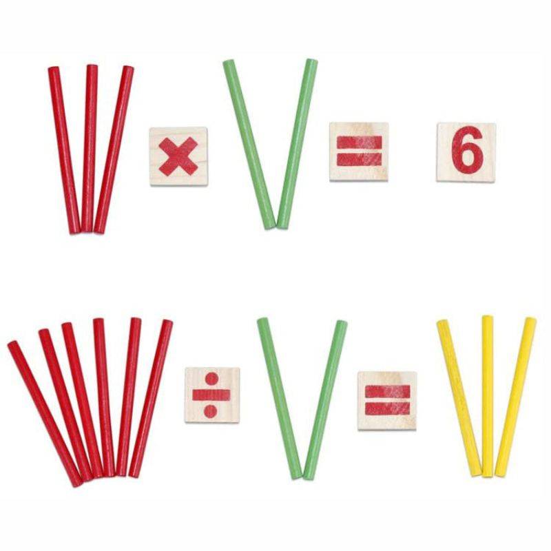 Mini Counting Sticks Math Wooden Counting Sticks - Little Learners Toys