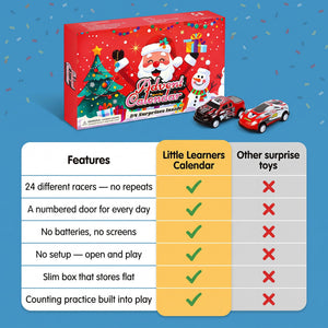 24 Racing Cars Advent Calendar