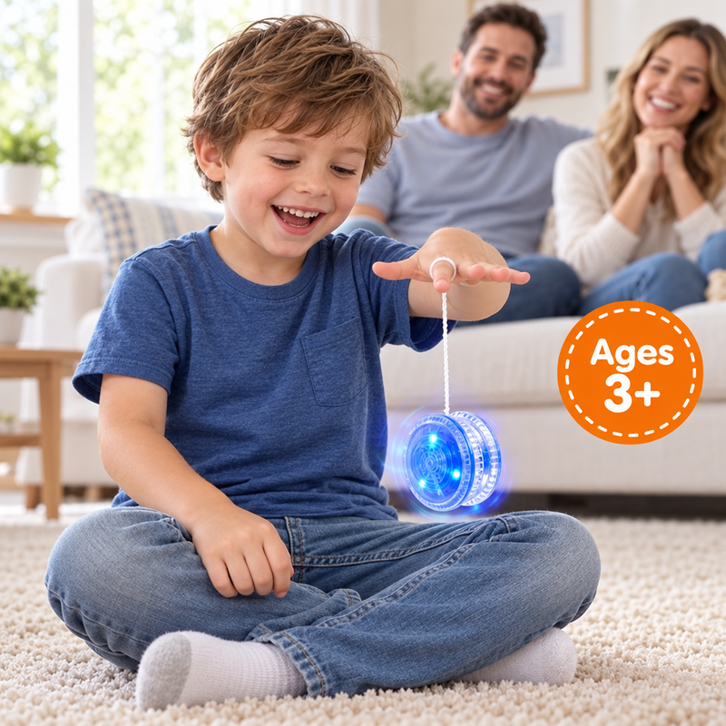 Light-Up Trick Yo-Yo (4 Pack)