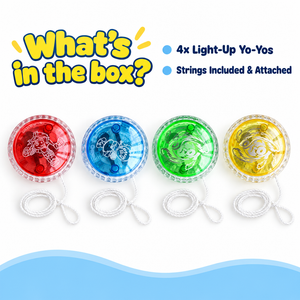 Light-Up Trick Yo-Yo (4 Pack)