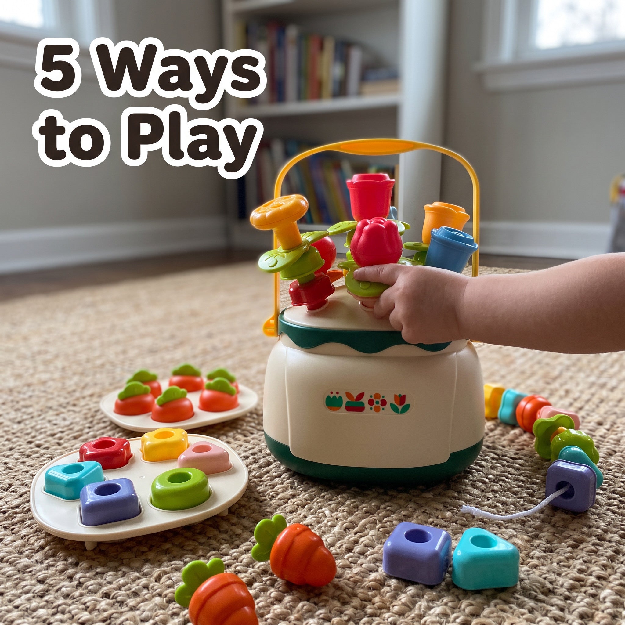 5-in-1 Flower Garden Activity Pot