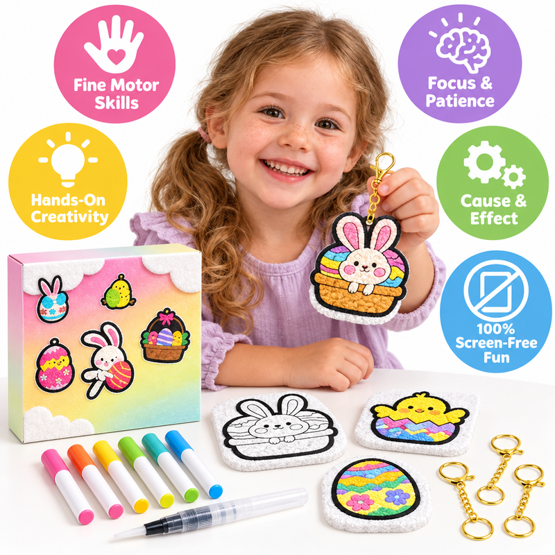 Magic Puffy 3D Foam Art Painting Kit