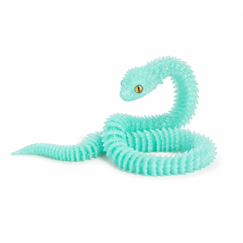 Articulated 3D-Printed Viper Snake