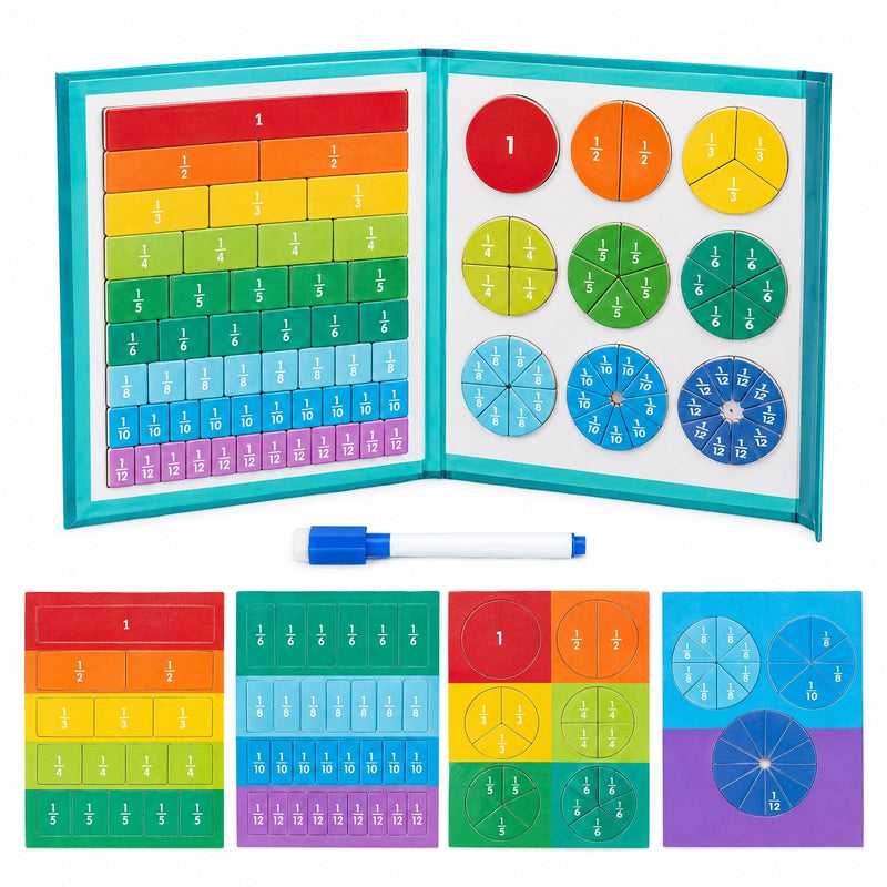 Magnetic Fraction Learning Book