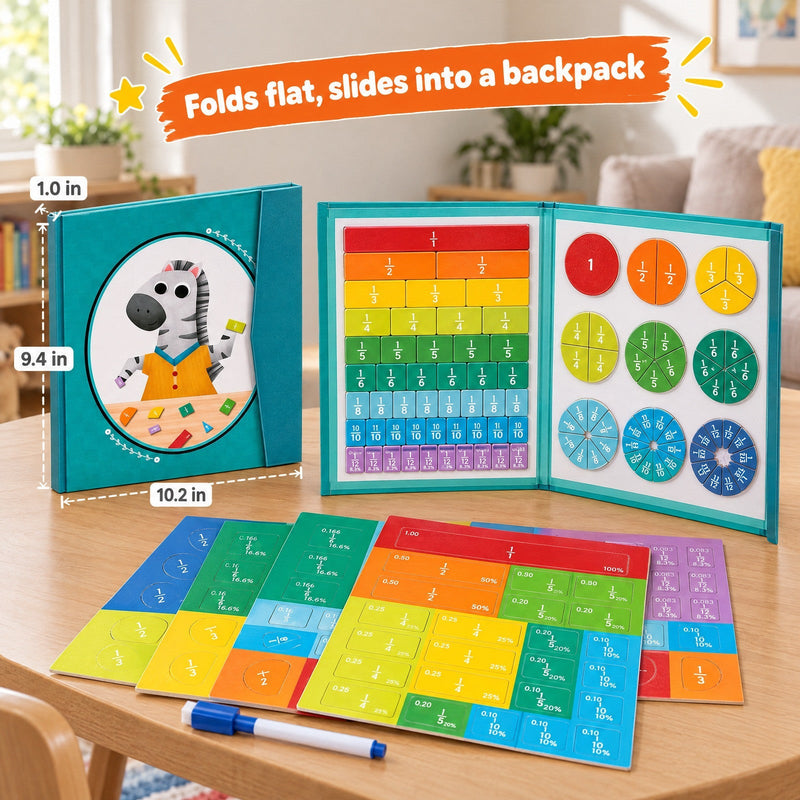 Magnetic Fraction Learning Book