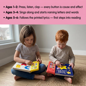 Press & Play Nursery Rhyme Sound Book