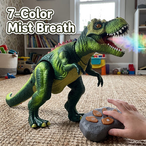 Remote Control Mist-Breathing T-Rex Dinosaur