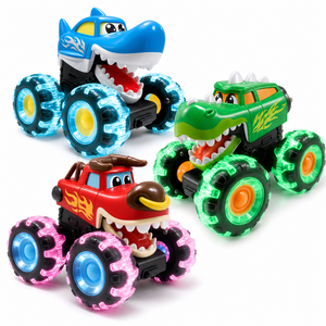 Motion-Activated Monster Truck Toy Set