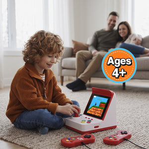 Mini Arcade Retro Game Console with Two Controllers