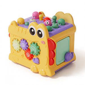Whack-a-Mole Activity Cube with Xylophone