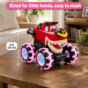 Motion-Activated Monster Truck Toy Set
