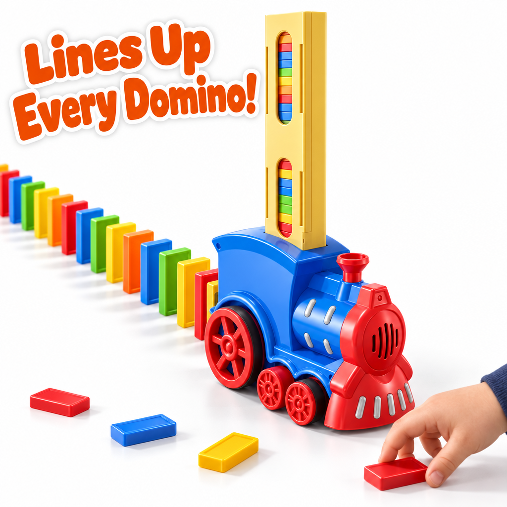 Automatic Domino Train Set