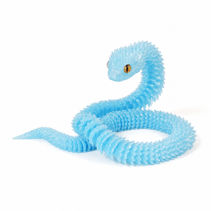 Articulated 3D-Printed Viper Snake