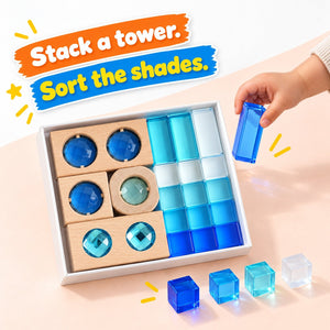 Translucent Acrylic Jewel Building Blocks