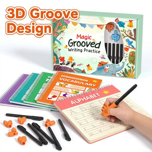 Magic Grooved Writing Practice Set