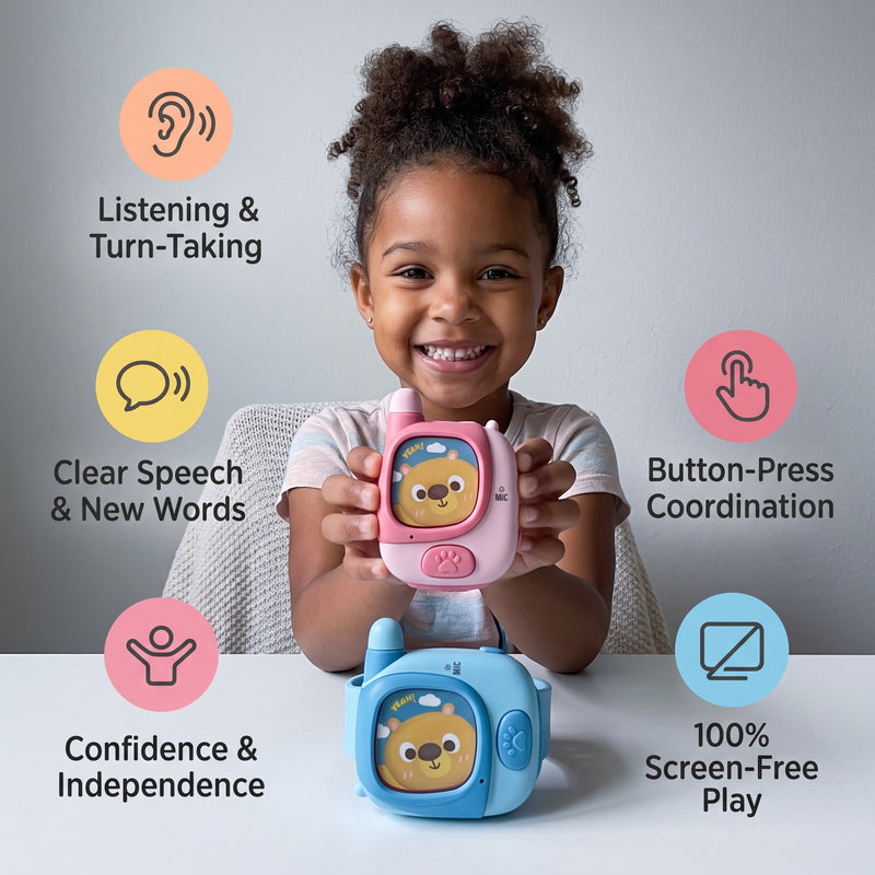 Kids Walkie-Talkie Watch Set