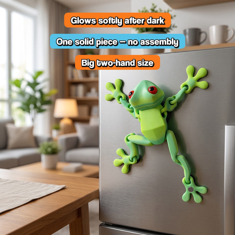 Poseable Magnetic Frog