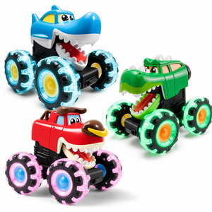 Motion-Activated Monster Truck Toy Set
