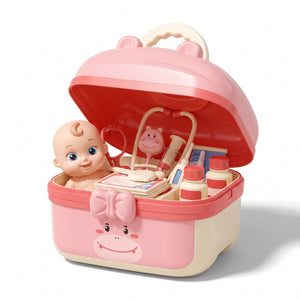 Little Doctor Play Kit with Hippo Carry Case