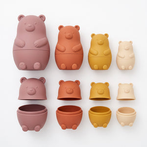 Silicone Nesting Bears